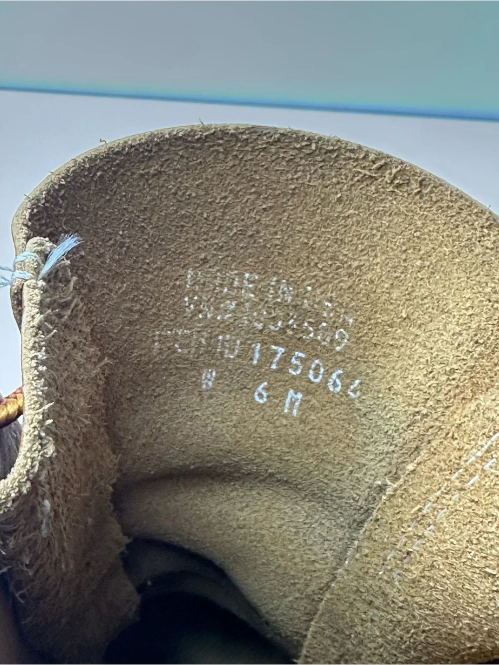 L.L. Bean Tan Leather Lace-Up Bean Boots Size 6